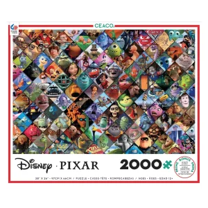 Rompecabezas 2000 piezas Mosaico Pixar - CEACO