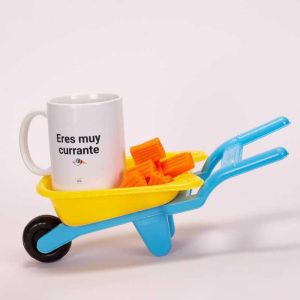 Taza "Eres muy currante"