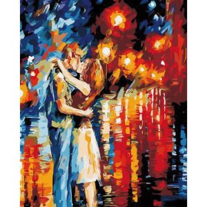 Pintura por números 50x40cm - Noche Apasionada